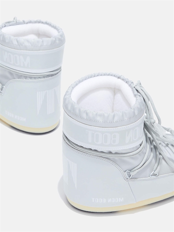 Moon Boot Icon Low Grey Nylon Boots